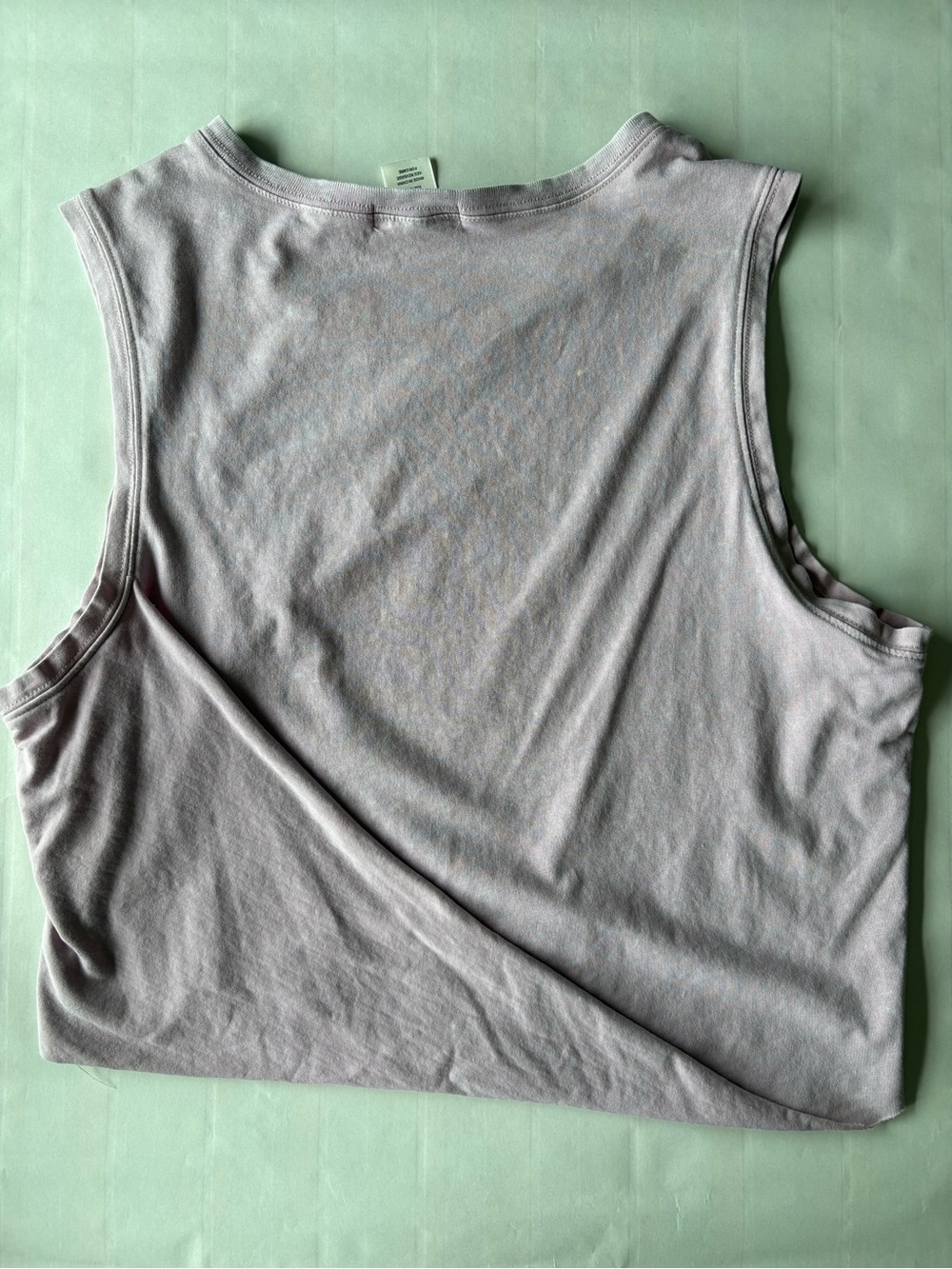 Varsity Muscle Tank - Color Orchid - Picture 3 of 3